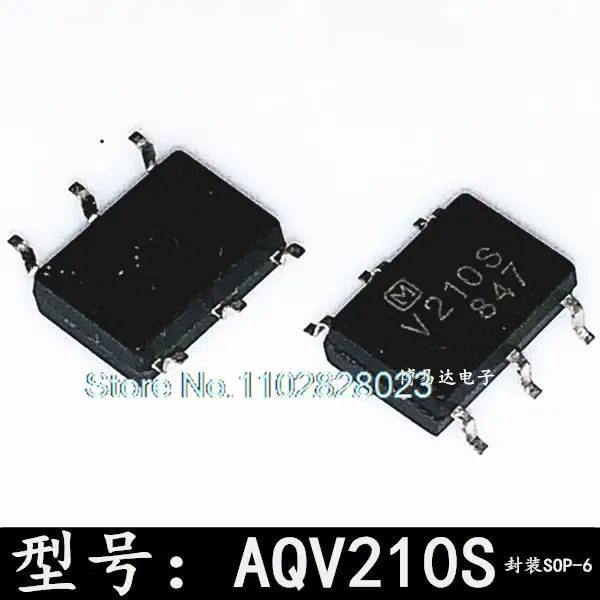 

(20 шт./лот) AQV210S V210S SOP-6 оригинал, искусственная кожа. Power IC