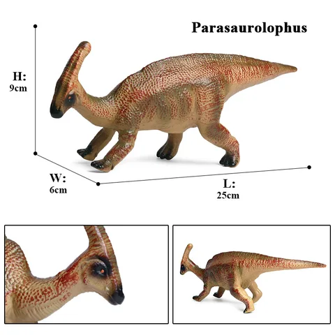 Soft Jurassic Carnivorous Triceratops Stegosauridae T-rex Dinosaur Toy Action Figures Collection Animals Model Kids Gift