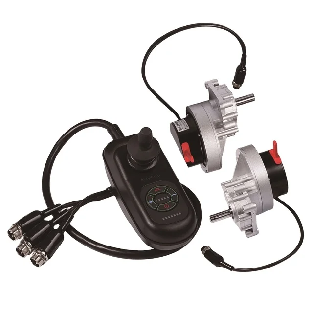 

24v 200w Brush DC Gear Electric двигатели для кресла-коляски Kit с джойстиком-контроллером