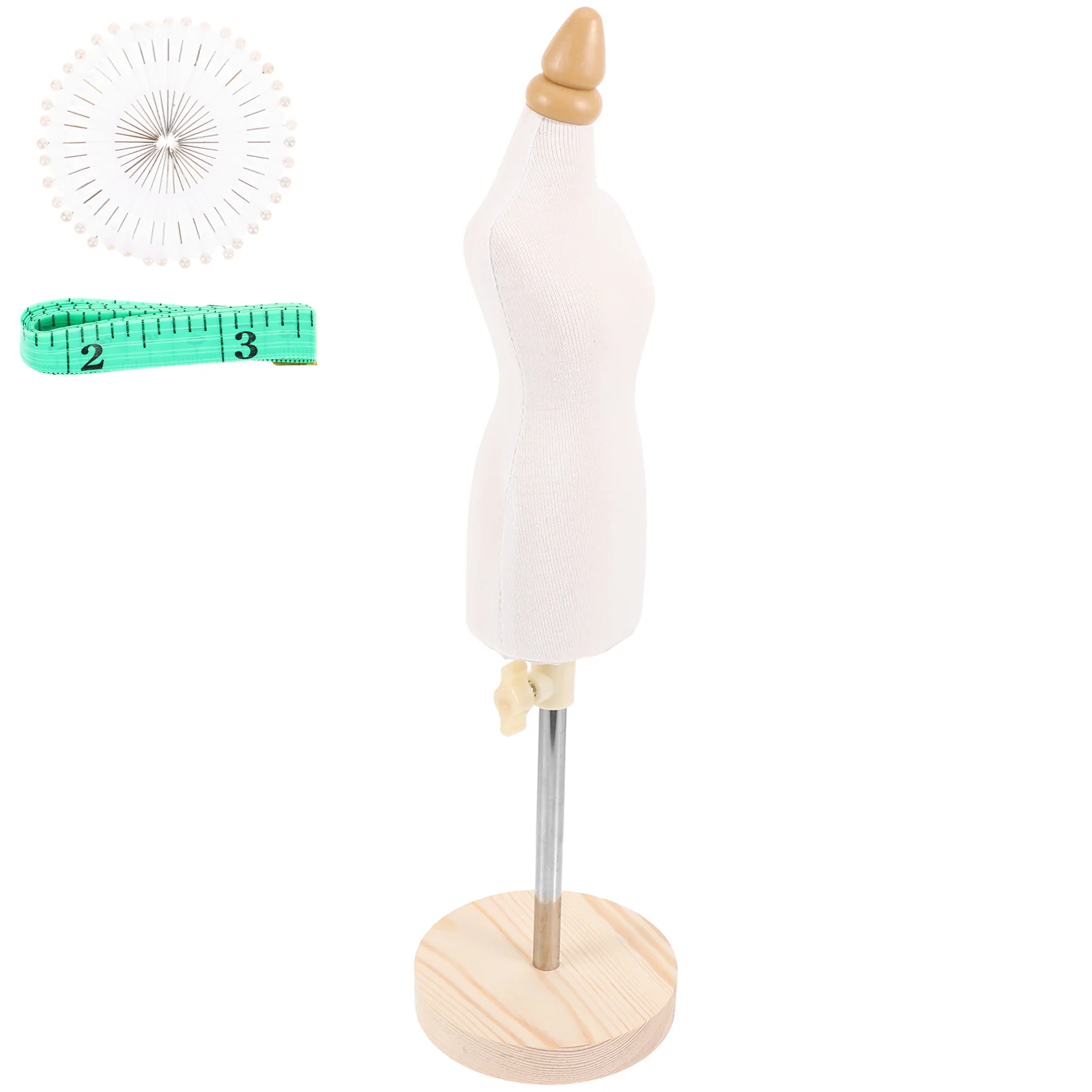 Desktop Model Sewing Woman Baby Apparel The Outfit Stand Dress Form Pu Wood Clothing Display Mannequin Mini