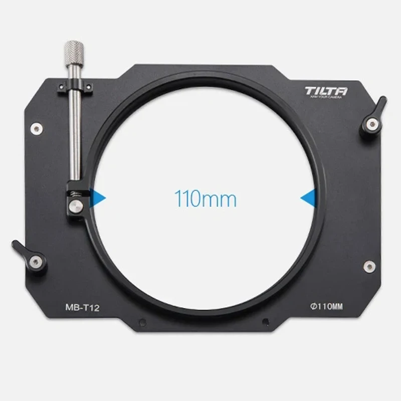 TILTA 싱글 백킹 어댑터 링 렌즈 링, MB-T12 클램프 온 매트 박스용, 4 × 5.65 MB-T12, 110mm