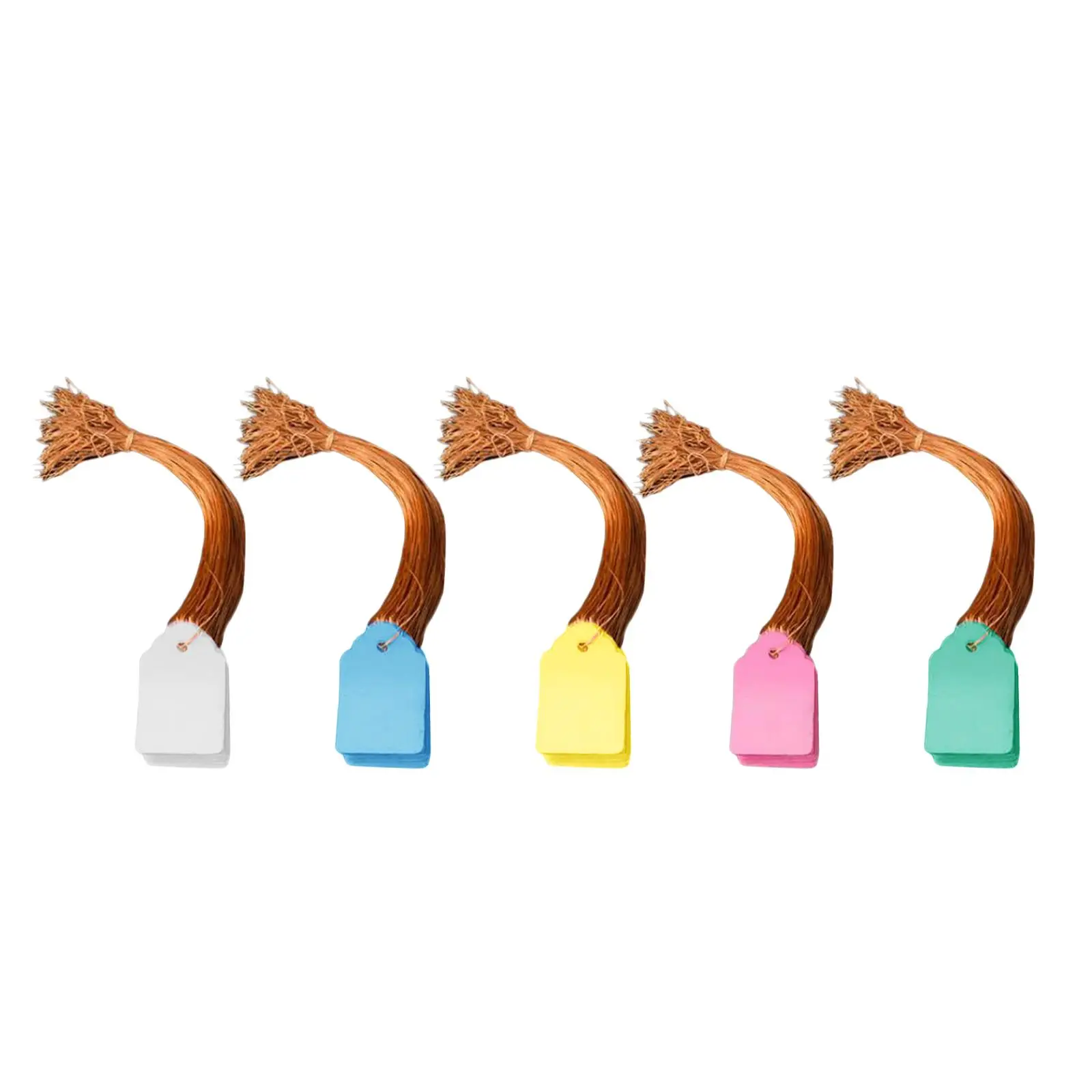 

100Pcs Plant Hanging Tags PVC Waterproof Labels Plant Markers Plant Labels Tags for Small Pot Greenhouse Garden Flowers Outdoor