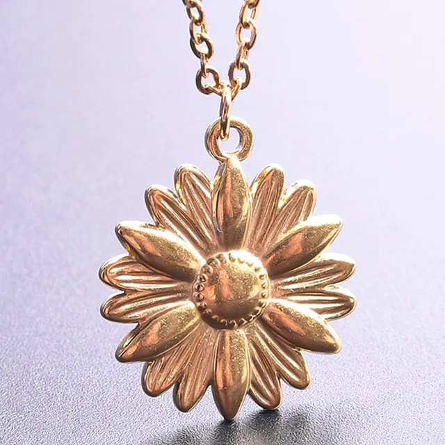 Daisy Flower Pendant Necklace | Neck Necklaces | Jewelry