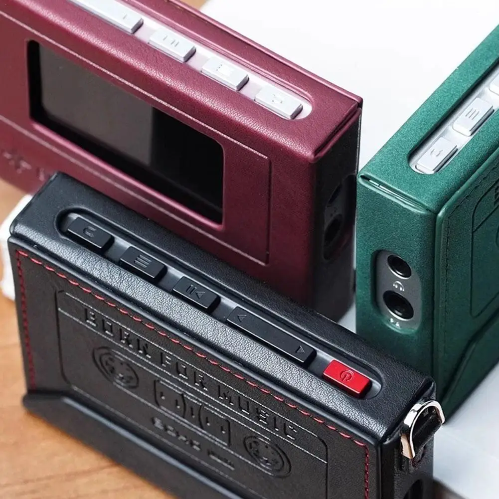 PU Leather Protective Case for FIIO SNOWSKY Echo Mini MP3 Music Player Retro Colorful Cover