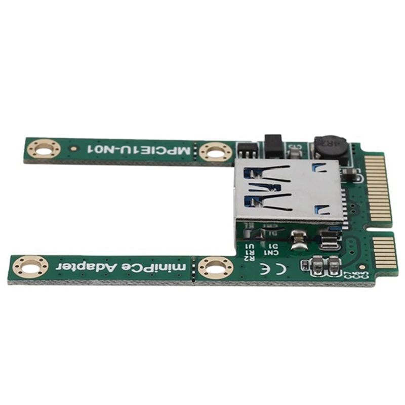 Mini PCI-E to USB3.0 Adapter Card PCIe to USB 3.0 Adapter Suitable for Notebook Computers
