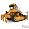 LESU 1/14 Metal RC Bulldozer Aoue DT60 Hydraulic Remote Controlled Tracked Truck Painted Yellow Toys for Adult Th21454-Smt3 5