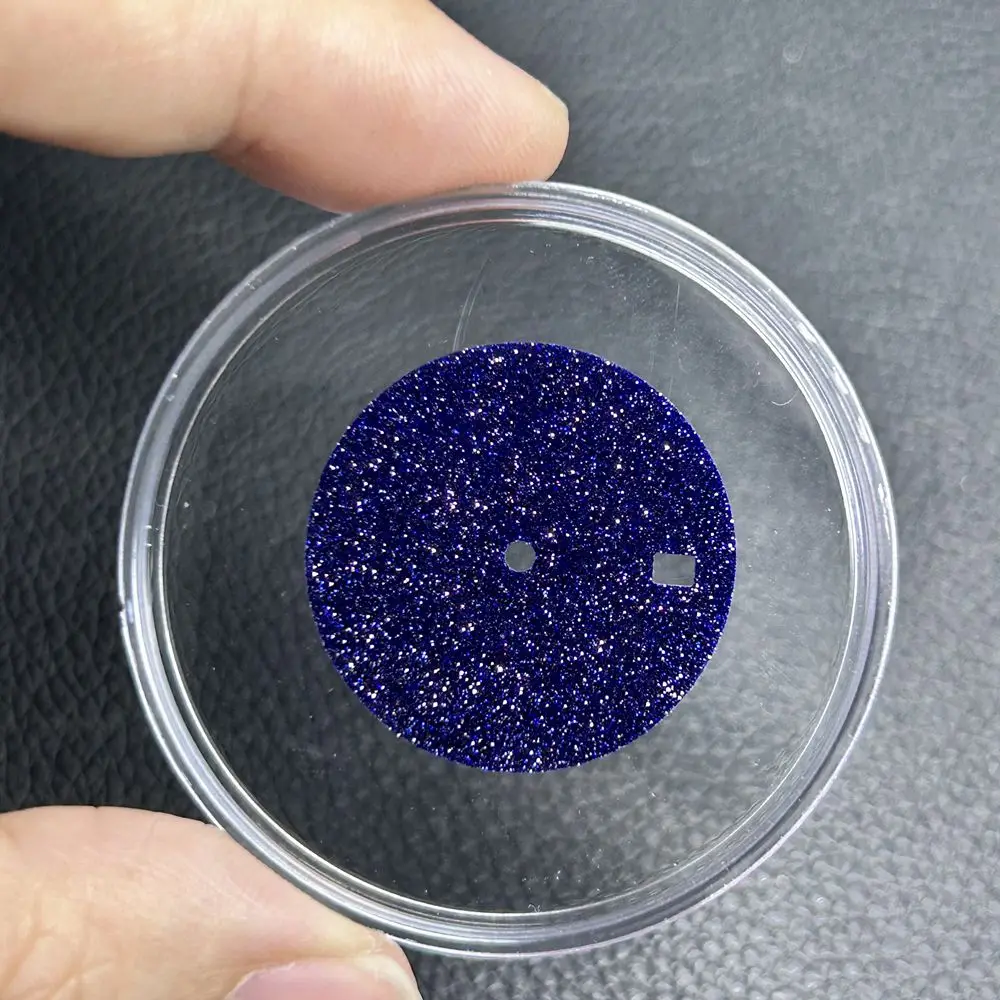 Round Flat 28.5mm Watch Dial NH35 CNC Cut