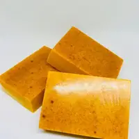 1/2/3/5 pièces de savon artisanal au curcuma 100g, savon au citron et à l'acide kojique, savon pour la douche et le visage, soin du corps 5