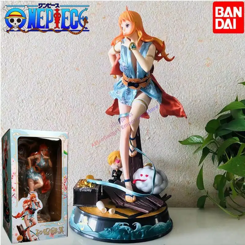 

Anime 43cm One Piece Wano Nami GK Figure Undressable Kimono PVC Action Model Doll Figurine Statue Collection Decoration Toy Gift