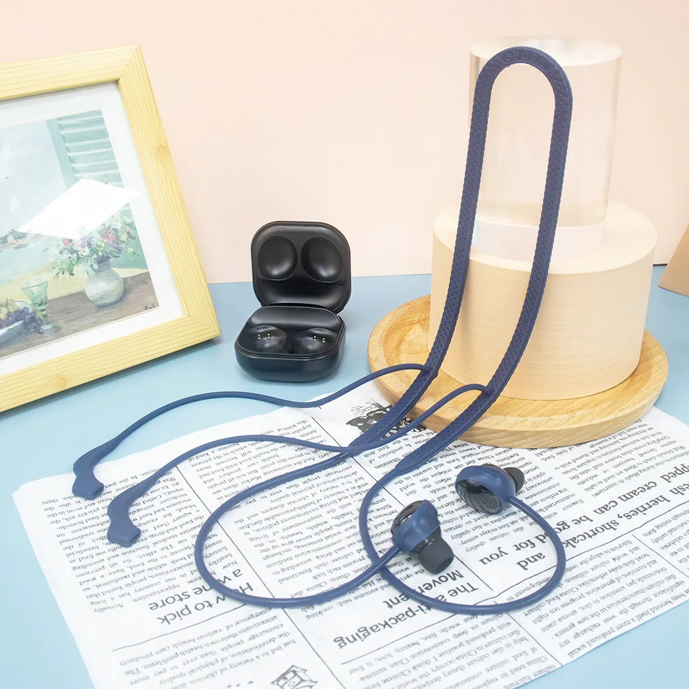 

Suitable for Samsung Galaxy Buds pro bluetooth headset silicone anti-lost lanyard glasses non-slip
