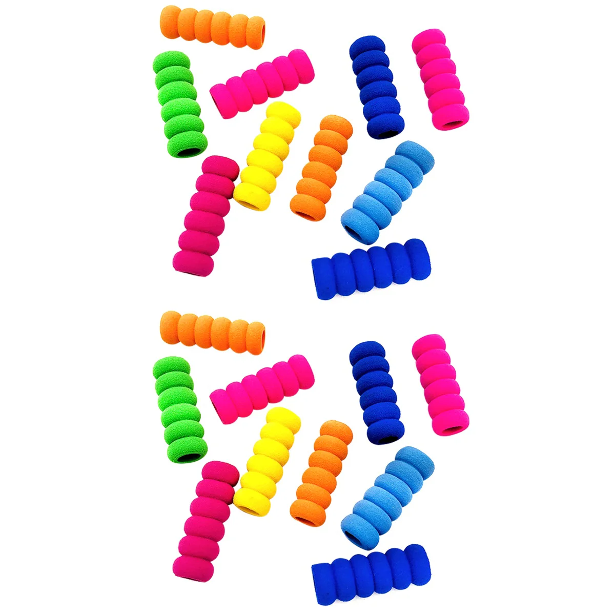 

80 Pcs Sponge Pencil Holder Child Color Pencils Finger Grips for Posture Correction Writing