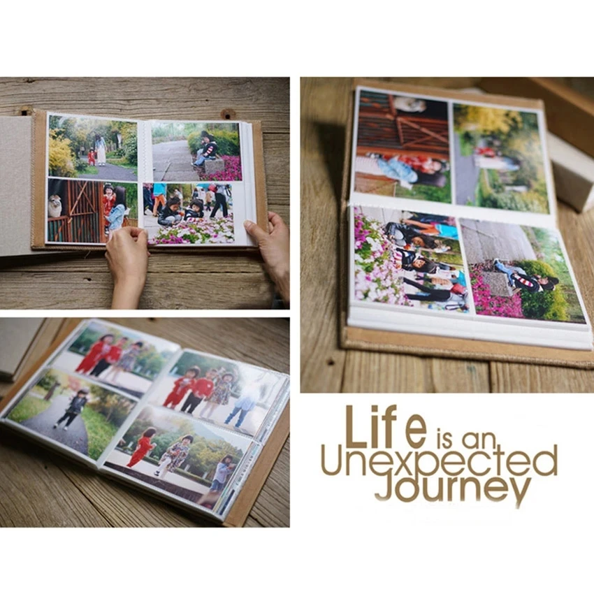 Photo Album for 6 Inches 200 Pockets