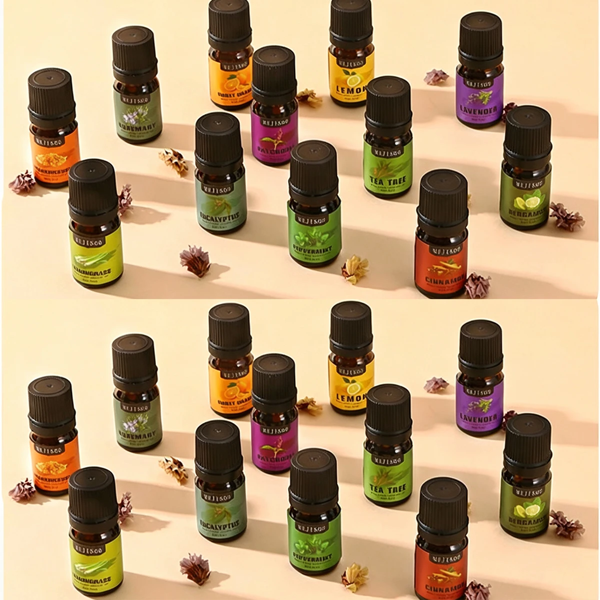 Aromatic Bliss: 12 Scented Essential Oils Collection for Home Ambiance & Relaxation