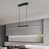 Pendant Light Modern Simple Dining Room Light For Wall Kitchen Long Chandelier Living Room Pendant Lamp Home Decoration Lighting 4
