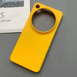 Ultra Slim Shockproof Matte Hard Phone Case - Solid Color Back Cover for OPPO Find X9 Ultra (Yellow)