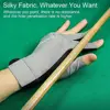 1PC Three Fingers Snooker Glove Elasticity Left Right Hand Billiard Glove Anti Skid Spandex Training Glove Fitness Accessories 3