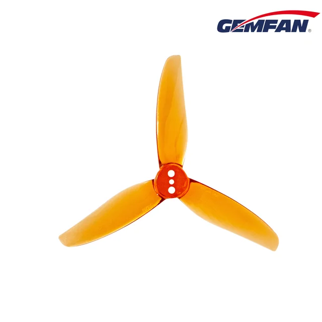 2Pairs Gemfan Hurricane 3020 3-Blade 3 Hole PC Propeller 1.5mm 2mm For RC FPV Racing Freestyle 3inch Toothpick Cinewhoop Ducted 5