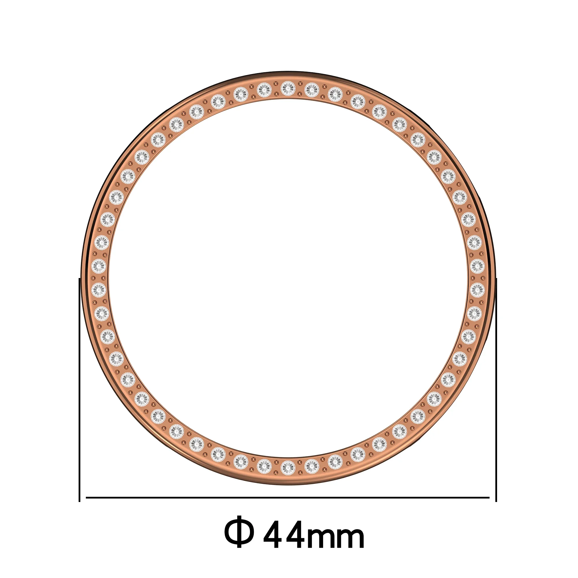 Diamond Protective Case for Smartwatch - Premium Strap Cover & Screen Protector Accessory