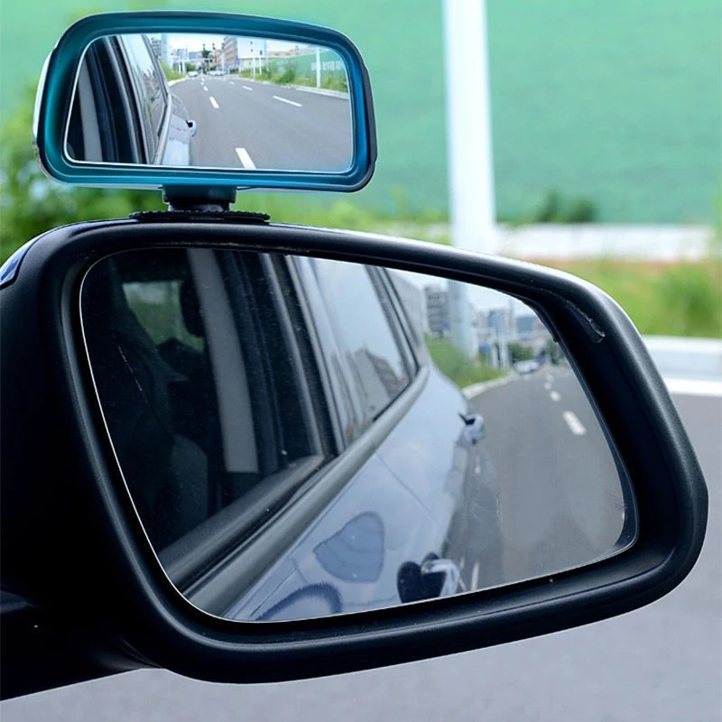 Espejos retrovisores laterales de ángulo amplio con rotación ajustable de 360 grados, espejo retrovisor Universal convexo, punto ciego