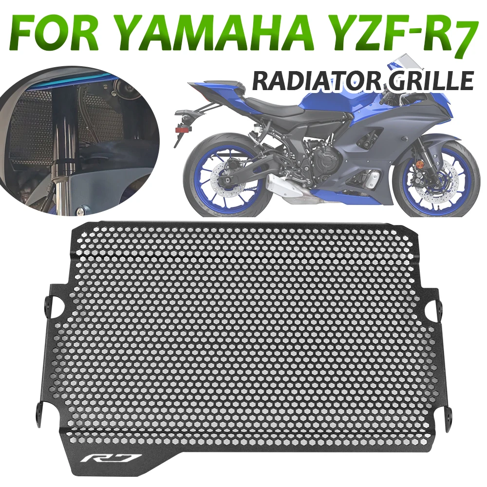 

Radiator Guard Grill For Yamaha YZF-R7 YZFR7 YZF R7 2021 2022 2023 Motorcycle Accessories Radiator Grille Guard Protection Cover