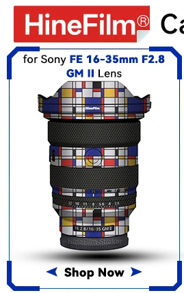 Hinefilm Skin für Sony RX10M5 Kamera Aufkleber RX10 V Dekorfolie für Sony DSC-RX10M5 Kamera Schutzfolie RX10V Skin – Detail 1