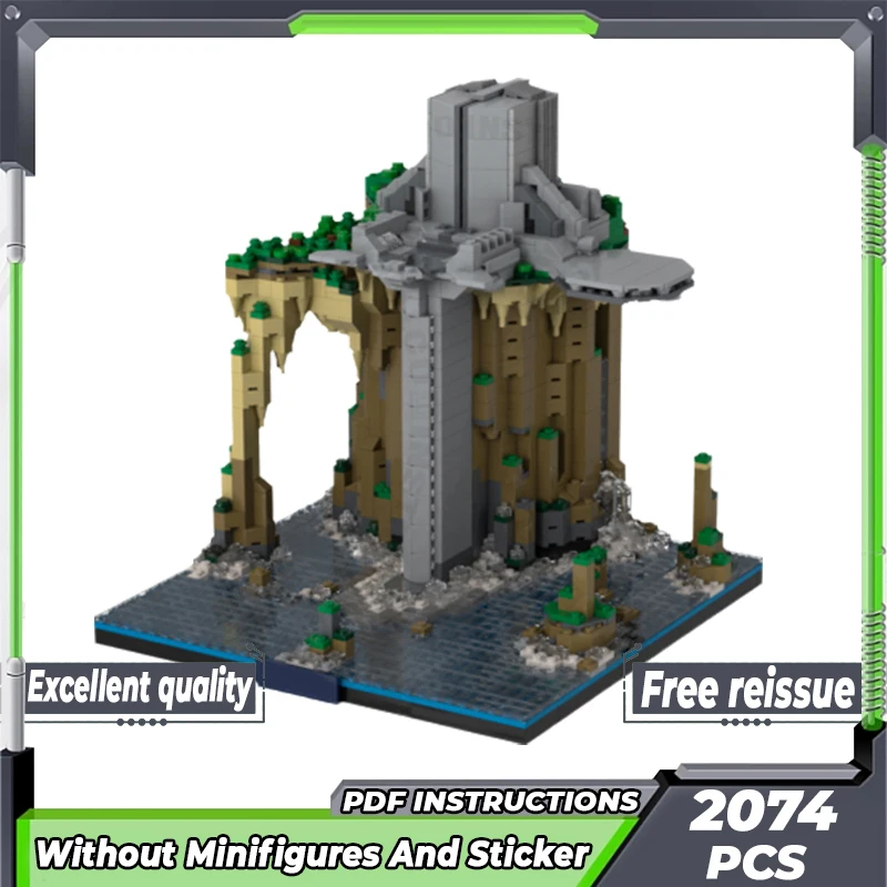 

Конструктор звёздная модель Moc, конструктор, замок ультрамикро, технология Диона, модульные блоки, подарки, рождественские игрушки, Наборы для творчества