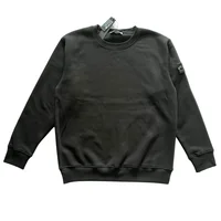 Pull-over Homme 2026 avec Patch Compass, Style Marque de Luxe Italienne, 3 Étiquettes, Col Rond, Coton, Décontracté, Automne 3