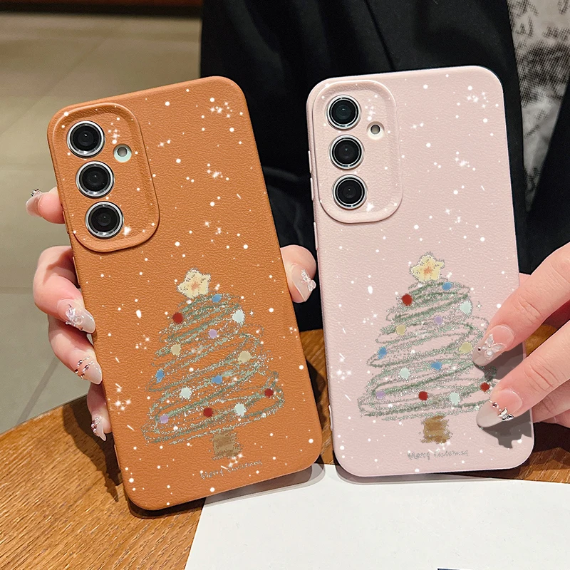 Festive Christmas Tree Design Phone Case