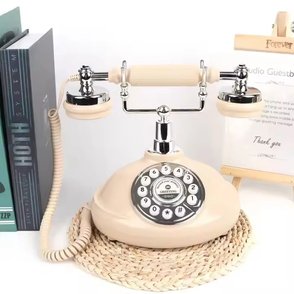 Audio Guest Book Phone Wedding Antique Vintage Phone Ceremony Welcome Audio Guestbook Retro For Wedding Party Birthday