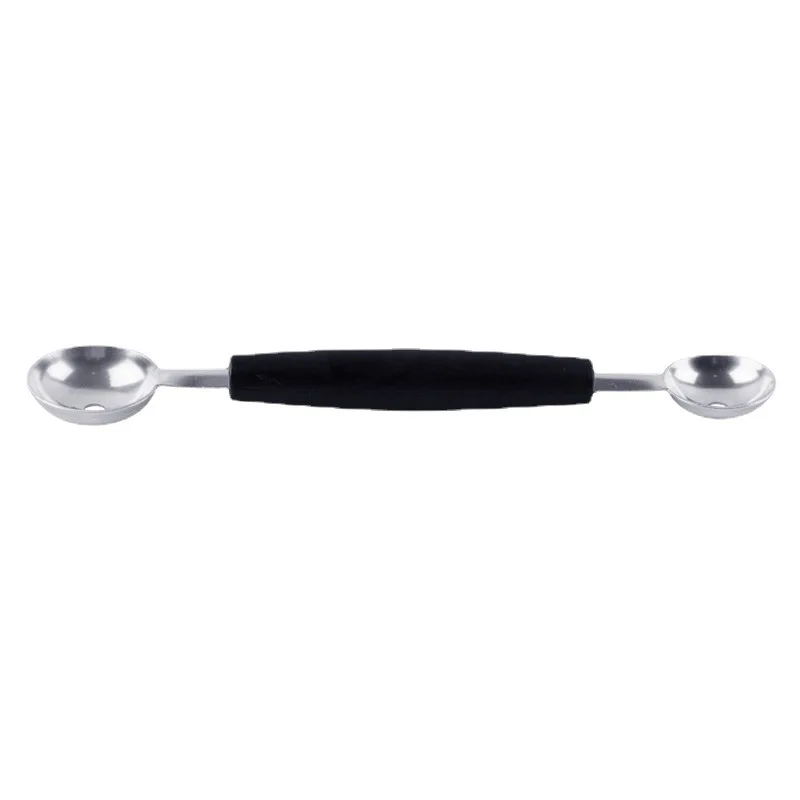 Melon Baller 2in1 Dual-head Fruit Ball Carving Knife Kiwi Waterlemon Scoop Ice Cream Spoon