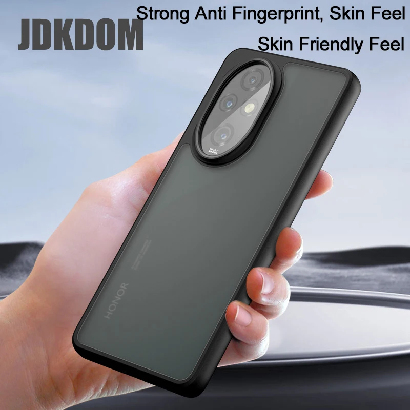 Matte Shockproof Armor Phone Case with Enhanced Protection
