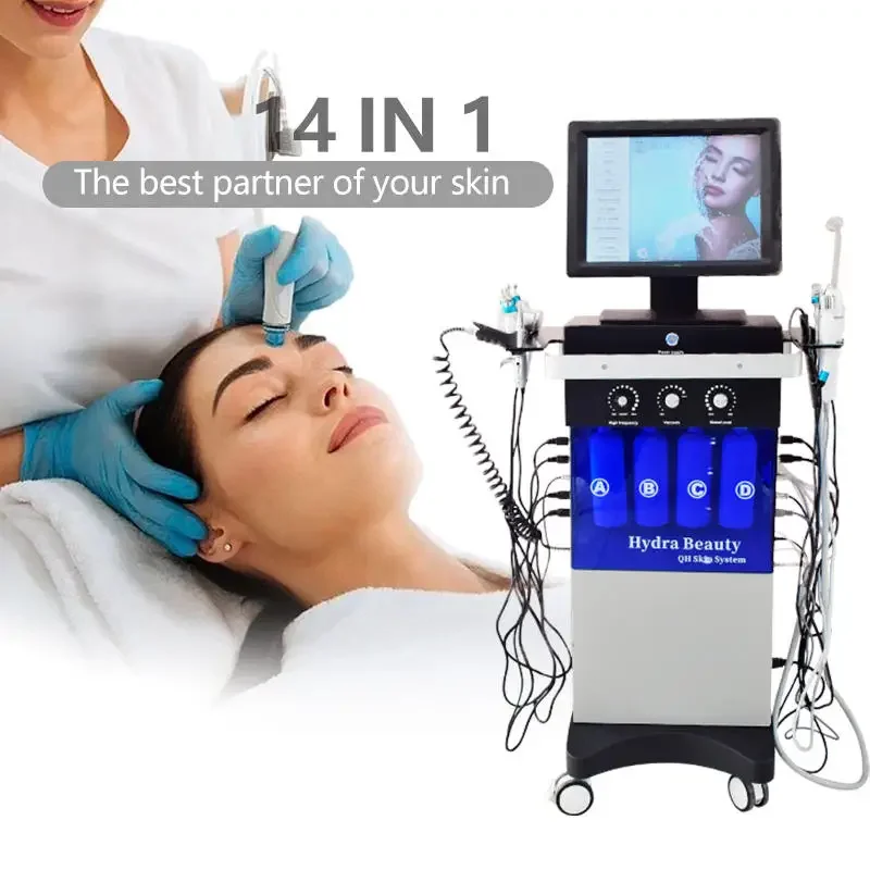 

Multifunction Oxygen Hydra Dermabrasion Skin Care Machine Facial Ultrasonic Cleaning Rejuvenation Remove Blackhead Face Lifting