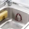 Kitchen Sink Drain Rack Plastic Suction Cup Sponge Holder Sponge Storage Rack Sink Stand Holder Organizer Kitchen Accessories 5