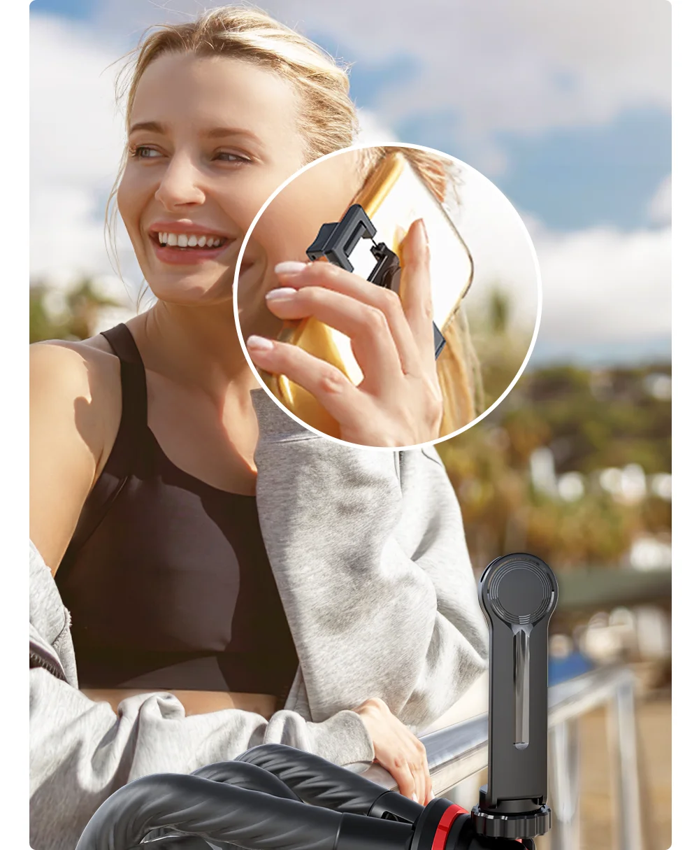 Wireless Bluetooth Selfie Stick for Smartphone Gopro Tripod for DSLR Camera with Octopus Legs for Xiaomi iPhone Huawei Samsung