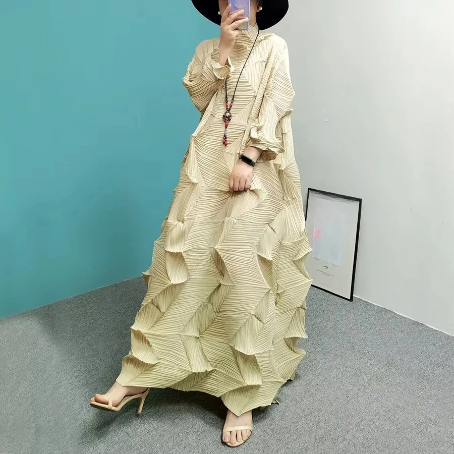 Robes africaines personnalisées pour femmes Dashiki plissé gland 