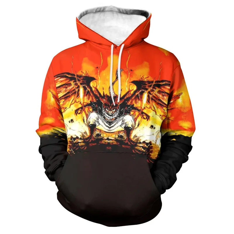 

Fairy Tail Print Hoodies Streetwear Men/Women Trendy Anime Sweatshirt Boys Girls Oversized Casual Children's Clothing 100-3XL