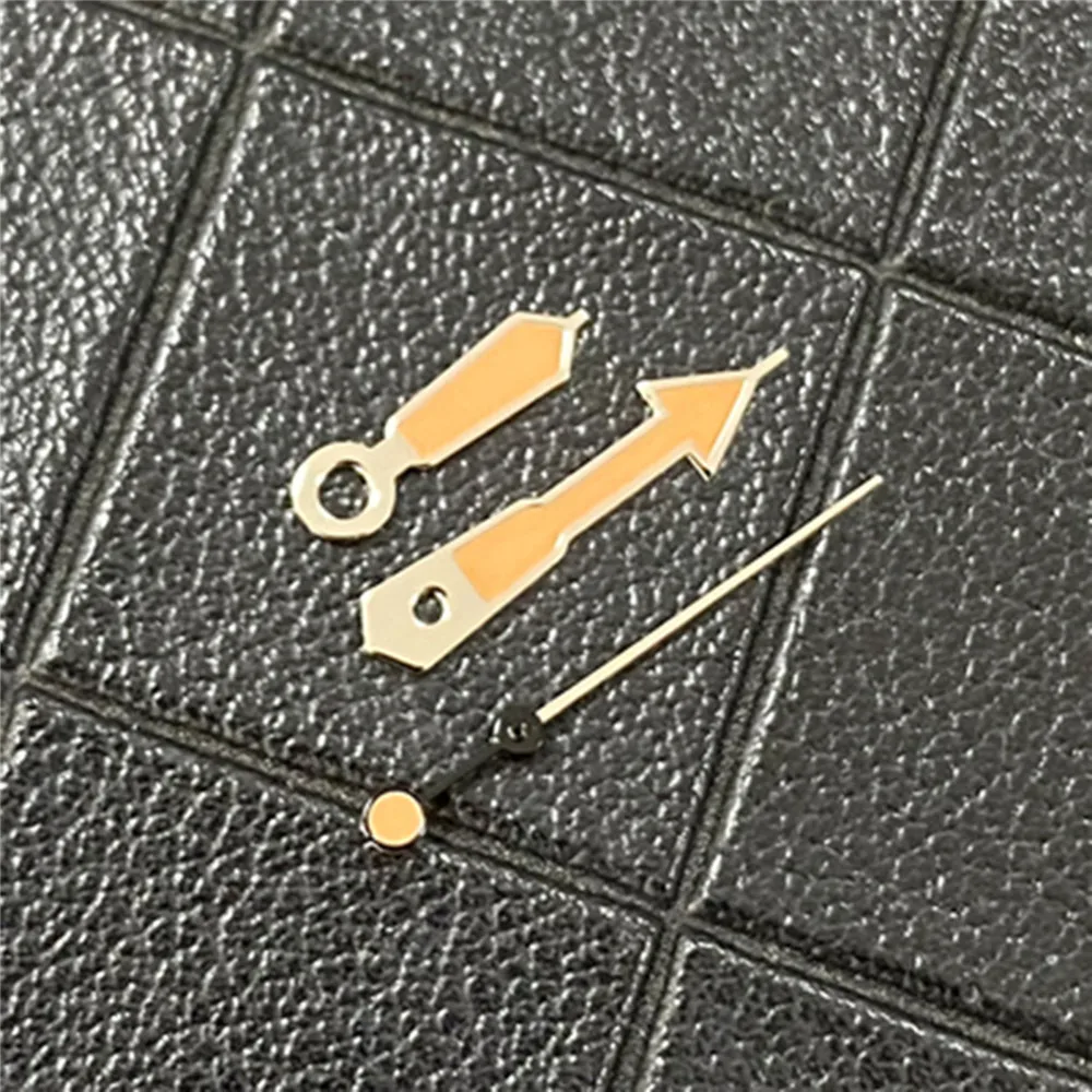 

Silver Edge Orange Green Luminous Arrow NH35 Hands Replacement Watch Hands NH35 Hands Orange Watch Parts