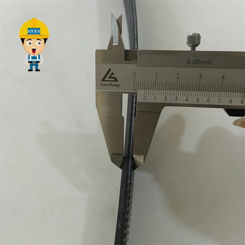 Escalator Spare Parts Drive Belt GCA717D1 GDA717D1 4/7M1900JB for otis L1900 4 Teeth 3 Grooves