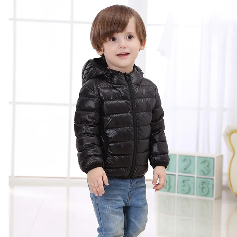 Down Jacket Children Jackets Girls Coat Children Down Jackets Hooded Kids Winter Jackets For Boys Girls