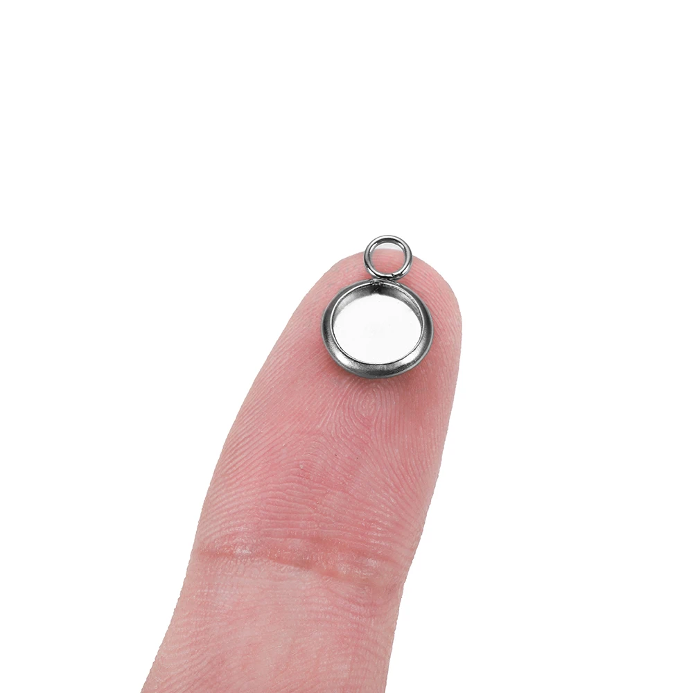 100 Ciondoli A Lunetta In Acciaio Inox, Da 6 A 30 Mm – Per I Tuoi Gioielli Fai Da Te