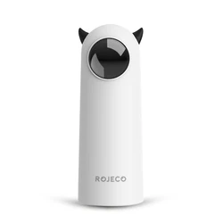 Interactive Smart LED Laser Cat Toy - Automatic Handheld Pet Accessory (White)