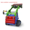 LESU RC Hydraulic Loader Aoue LT5 Painted Metal 1/14 Tracked Skid-Steer Trucks Building Kit Light Sounds Toys Stickers THZH1273 4