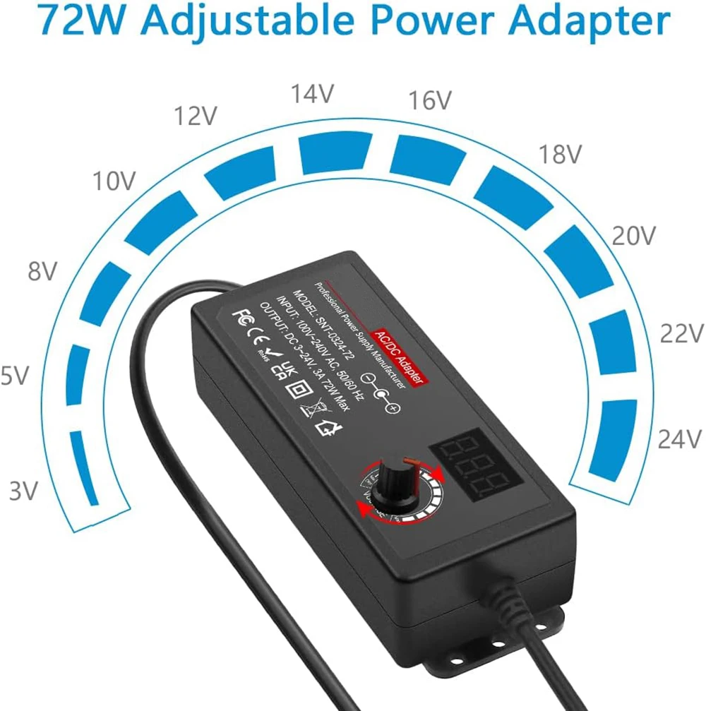  Ī AC/DC ,   DC 3V  24V   ġ, 100V-240V AC-DC , 72W