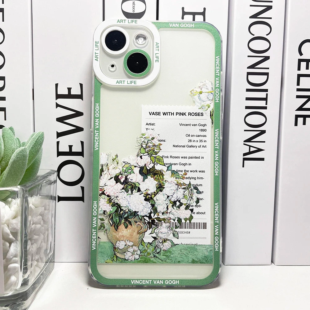 Art Life Van Gogh Sunflowers Fashion Phone Case Cover