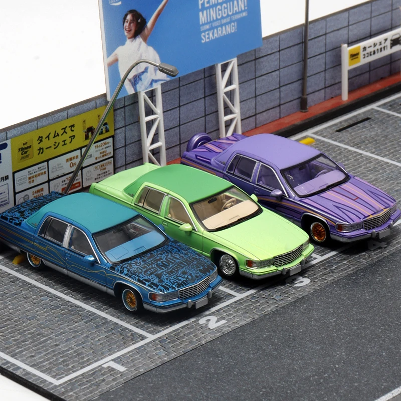 MK Miniatures X GOC 1:64 Fleetwood Lowrider CTE Diecast Model Car