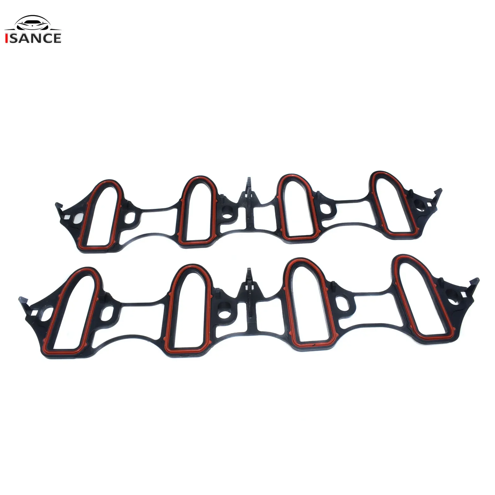 2PCS Engine Intake Manifold Gaskets Left Right Kit 89060413 For Buick Rainier 2003-2009 Cadillac Escalade 1999-2011 Hummer New