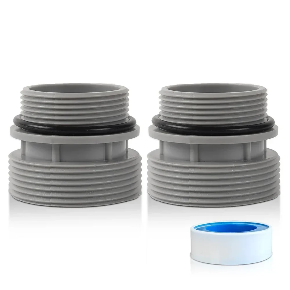 40mm To 1 1/2" Filter Hose Conversion Kit-Above Ground Pool Adapter Connects Swimming Pool Hose Adapter Connection Nozzle