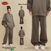 ZODF 2023 Autumn Winter Men Washed 450gsm Pants Unisex High Street Oversized Straight Trousers Streetwears HY0626 3