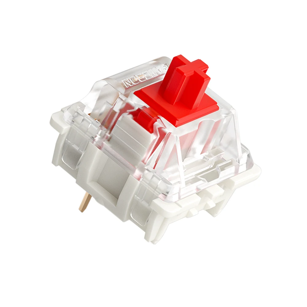 Royal Kludge Interruptor Teclado Mecânico Azul Vermelho Marrom Switches Eixo Corpo para Gamer rk - Imagem 6
