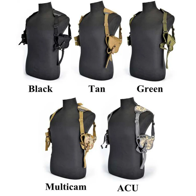 

Tactical Gun Holster Underarm Hidden Shoulder Military Universal Left Right Hand Hunting Holster Gun Accessories 2023 New